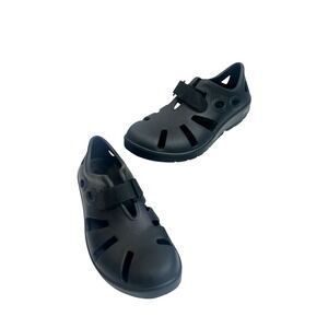 Oofos‎ Oocandoo Recovery Sandals Black Unisex Men's 9 Womens 11 Comfort Water
